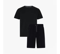 Ted Baker Ted Baker WAFFLE T SHIRT AND SHORT SET Mens Loungewear Black - Small