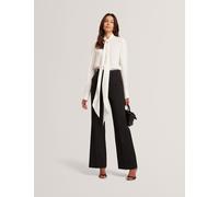 Ted Baker Tie Neck Blouse White