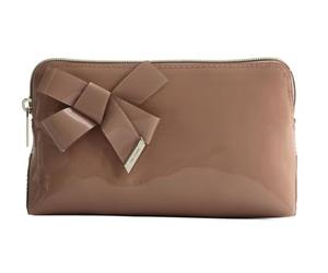 Ted Baker Toiletry Bag Nicolai Knot Bow Makeup Bag Pl - Pink Old Pink