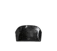 Ted Baker Toiletry Bag Valoris Croc Effect Large Washbag Black