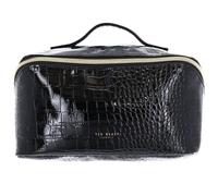 Ted Baker toiletry bag Vieda Croc Effect Small Makeup Bag Black