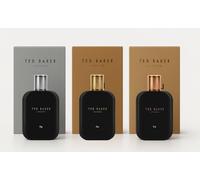 Ted Baker Tonics Collection for Men - Eau de Toilette Set (Ag Silver, Ag Gold, Cu Copper) 3 x 100ml