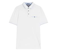 Ted Baker Tortila Mens White Polo Shirt Cotton/Modal - Size Small