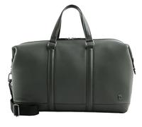 Ted Baker Travel Bag Paiden Pebbled PU Holdall Charcoal Gray