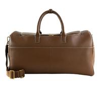 Ted Baker Travel Bag Siimons Pebbled Leather Holdall Tan Brown