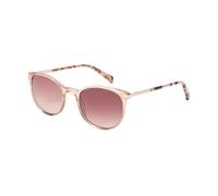 Ted Baker TWS316 Round Sunglasses for Women Lightweight UV400 Protection Gradient Lens 53mm, Multicoloured (Blush Glitter), 53 mm