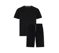 Ted Baker Waffle T Shirt And Short Set, Black, M