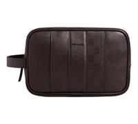 Ted Baker Men's Waydee House Check Washbag - Brown - Size: ONE size