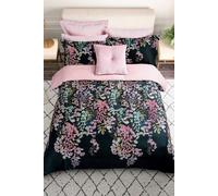 Ted Baker 'Wisteria' Cotton Sateen Duvet Cover Set in Navy | Size: Super King Ted Baker Navy Super King