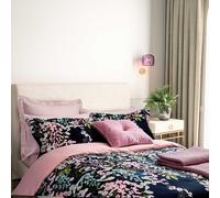 Ted Baker 'Wisteria' Cotton Sateen Duvet Cover Set in Navy | Size: King Ted Baker Navy King
