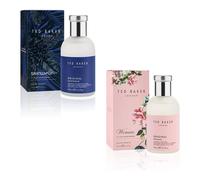 Ted Baker Woman Pink & Skinwear Eau de Toilette Duo, Floral Green Fragrance for Her and Woody Scent for Him, Men’s and Women’s Perfume Set, 2 x 100ml
