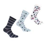 Ted Baker Women's 3 Pack Taygan Socks - Blue - Size: 7/7.5/12/5.5/12.5/6/13/6.5/10.5/4/11/4.5/11.5/5/9/2.5/9.5/3/10/3.5/One size/1/1.5/8.5/8/2