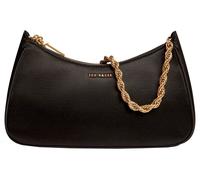 Ted Baker Womens Agnise Chain Detail Satin Shoulder Bag - Black