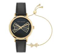 Ted Baker Women's Analog Quartz Watch with Leather Strap BKGFW24029I