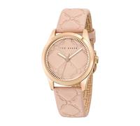 Ted Baker Women's Analog Quartz Watch with Leather Strap BKPCLS5049I