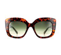 Ted Baker Women's Cat Eye Double Champagne Demi Green Gradient TB1675 Hattie in Brown