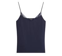 Ted Baker Womens Chiffon Insert Cami Top - Navy - Size X-Small