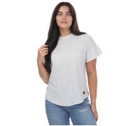 Ted Baker Womens Erisana Easy Fit Grown Up Sleeve T-Shirt in Grey Cotton - Size 8 UK