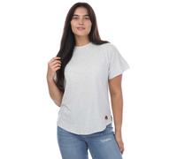 Ted Baker Womens Erisana Easy Fit Grown Up Sleeve T-Shirt in Grey Cotton - Size 6 UK