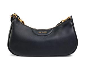 Ted Baker Women's ESSIY-Webbing Leather Crossbody Bag, Black, O/S