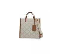 Ted Baker Women's Flo Beige Logo Tote Handbag, Beige, Medium