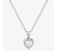 Ted Baker HANSAA: Silver Tone Crystal Heart Adjustable Bracelet