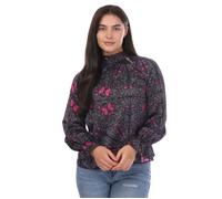 Ted Baker Womens Heiydii High Neck Blouse in Black - Size 8 UK