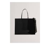 Ted Baker Women's ICONNA Webbing Extra Large Icon Bag Jet-Black in Black Ted Baker Black One Size