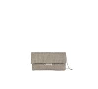 Ted Baker Women's KRISTN-Crystal Long Fold Over Crossbody Bag, Silver, O/S