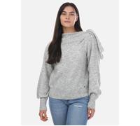 Ted Baker Womens Larbow Bow Embellished Jumper in Grey - Size 8 UK