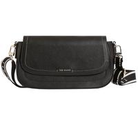 Ted Baker Womens Louiize Leather Flap Over Crossbody Bag - Black