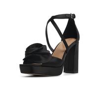 Ted Baker Women's Maddy Rose Heeled Sandal, Black Overflow, 8 UK