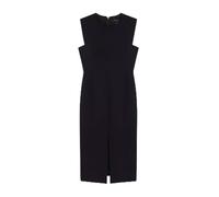 Ted Baker Womens Manabdl Tailored Midi with Front Split Business Casual Dress, Navy, 18 UK