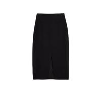 Ted Baker Womens Manabsl Tailored Midi with Front Split Skirt, Black, 6 UK