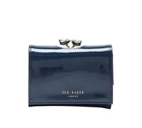 Ted Baker Women's Navy ALYESHA Teardrop Crystal Mini Bobble Patent Leather Purse