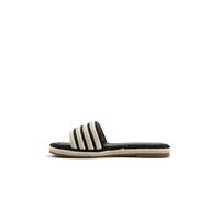 Ted Baker Women's Portia Flat Sandal, Black Multi, 6