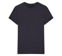 Ted Baker Womens Printed Fitted Navy Tee - Dark Grey Viscose - Size Medium