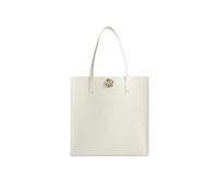 Ted Baker Women's S284038IVORYO/S Rose Detail Crinkle Large Tote Bag, Ivory