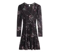 Ted Baker London sannde-Gathered Shoulder mesh mini Dress, Black