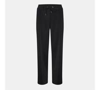 Ted Baker Womens Solid Patterned Open Hem Straight Joggers in Black - Size 8 UK