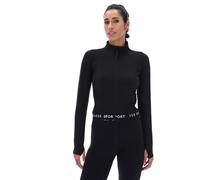 Ted Baker Sport Women's Marie Essentials Cropped Zip-Up Jacket, Black, Medium
