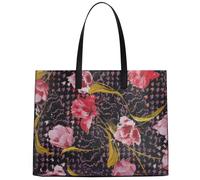Ted Baker Womens Tulah Floral Check Extra Large Icon Tote Bag - Black