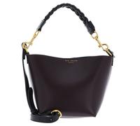 Ted Baker Wynola Woven Handle Colourblock Small Bag Wine