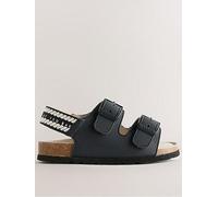 Ted Baker Younger Boys Buckle Sandals, Black, Size 7 Younger Black