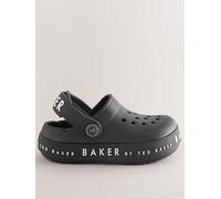 Ted Baker Younger Boys Logo Clog Shoes, Black, Size 10 Younger Black