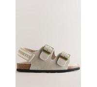 Ted Baker Younger Boys Logo Strap Sandals, Neutral, Size 7 Younger Neutral