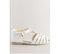 Ted Baker Younger Girls Fisherman Sandals, White, Size 8 Younger White