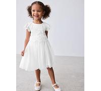 Ted Baker Younger Girls Lace Dress, White, Size 1.5-2 Years White