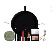 Ted Beauty Drawstring Drawer organiser set T Baker's luxury make up Gift Set Women lip stick, gloss, Mascara, Makeup remover pad, Eyelash curlers, eyeshadow brush