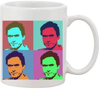 Ted Bundy Art Color Ceramic Mug bnft